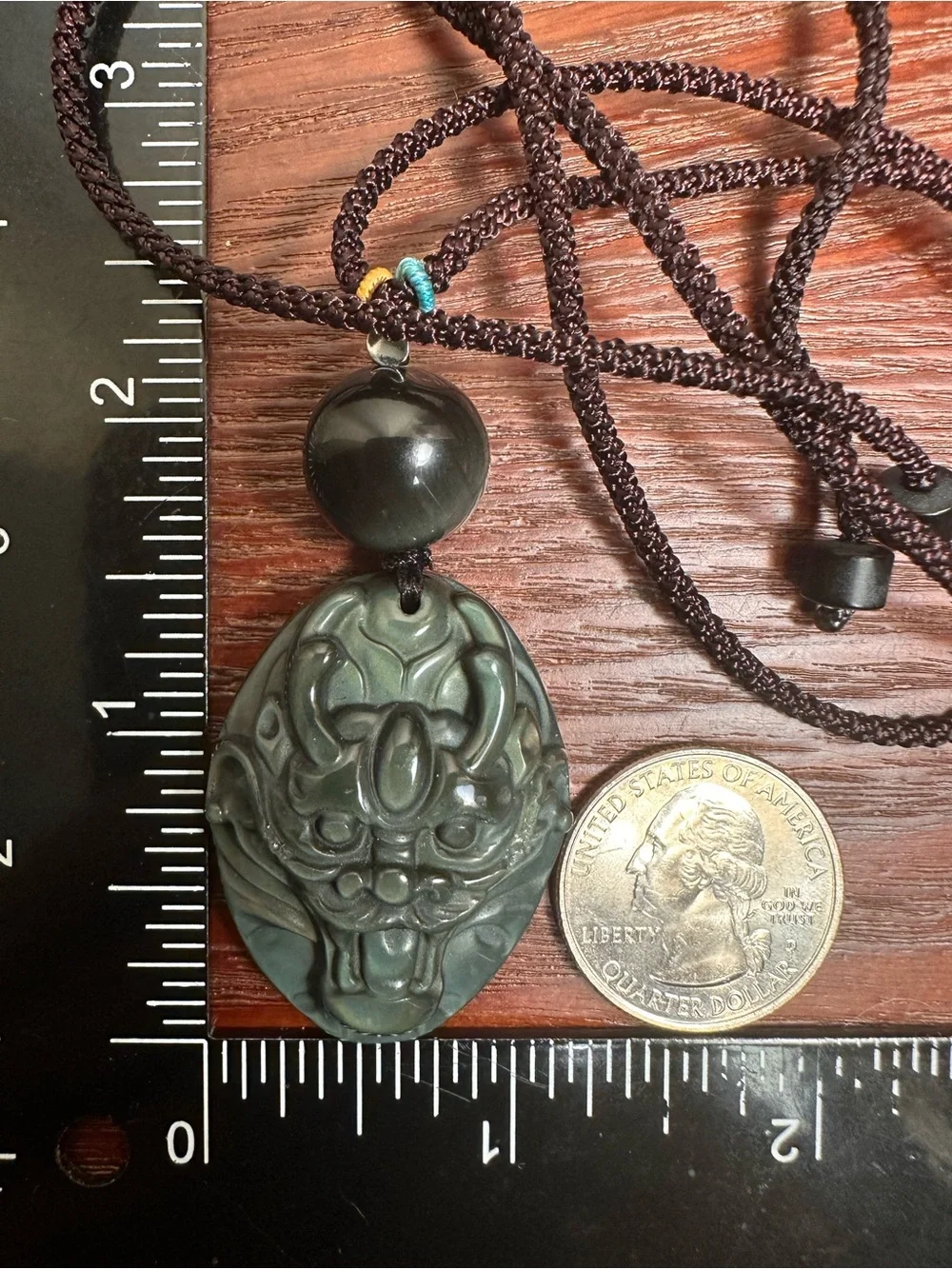 N/A rainbow obsidian